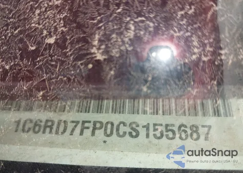 2012 Ram 1500 St from USA, damaged, VIN 1C6RD7FP0CS155687